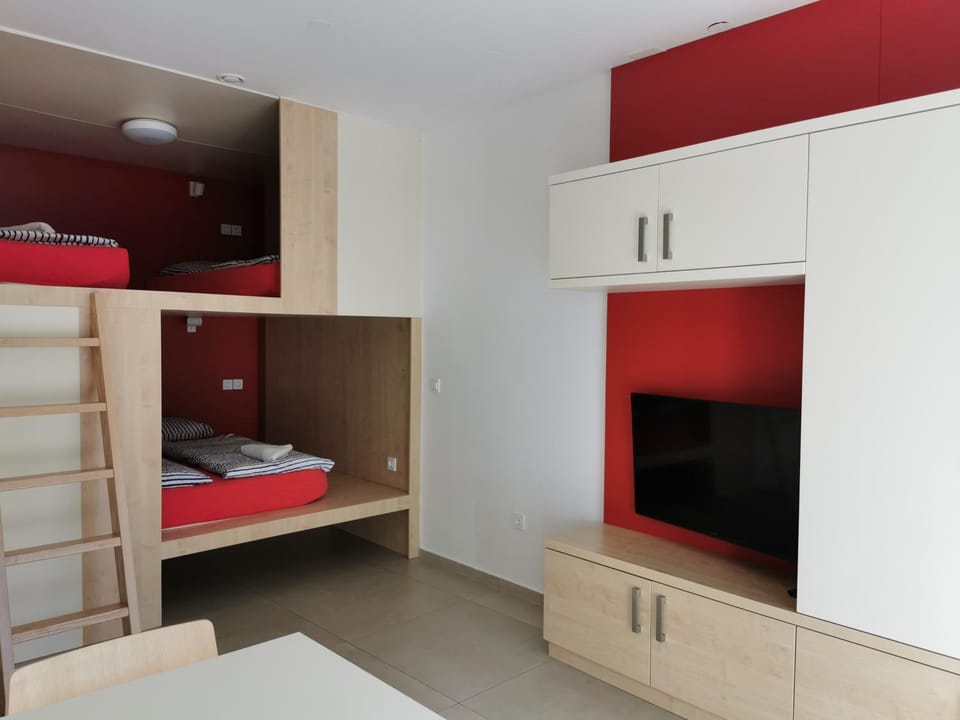 Bed, TV and multimedia