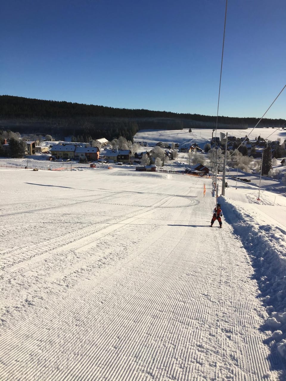 Skiing
