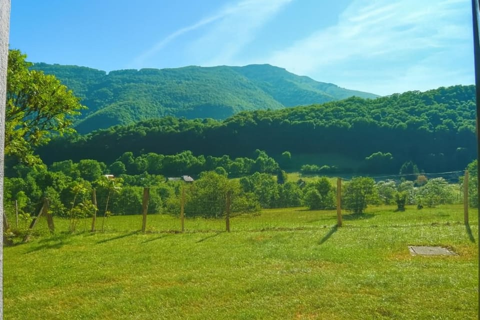 Spring, Day, Natural landscape, Mountain view