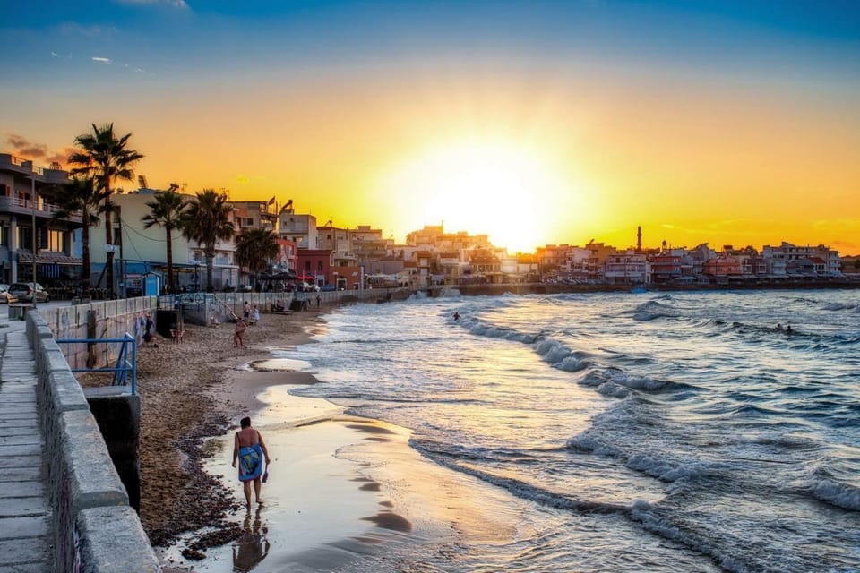 Nearby landmark, Beach, Sunset