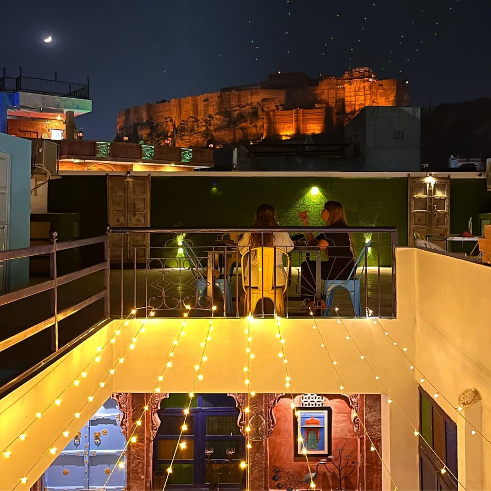 Night, View (from property/room), Balcony/Terrace, Balcony/Terrace
