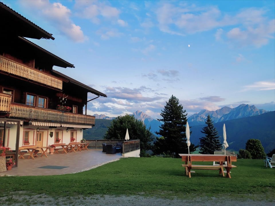 Property building, Day, Natural landscape, Mountain view