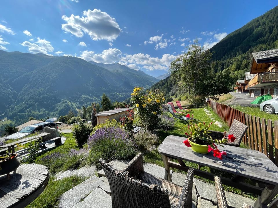 Garden, Garden view, Mountain view