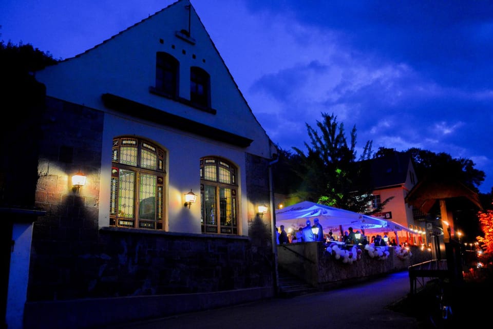 Property building, Night