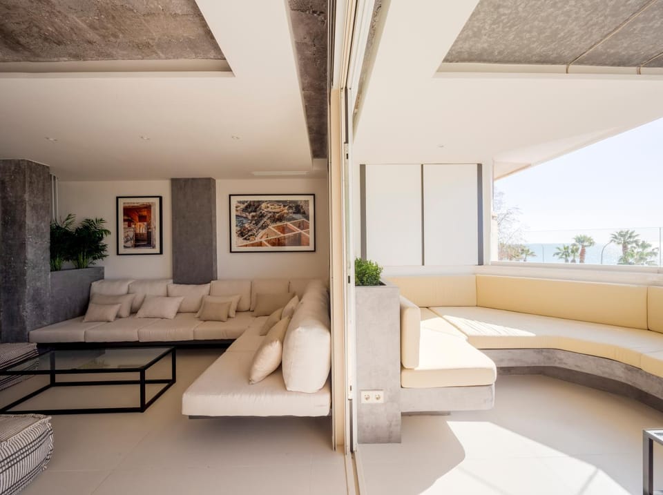 Balcony/Terrace, Seating area, Sea view
