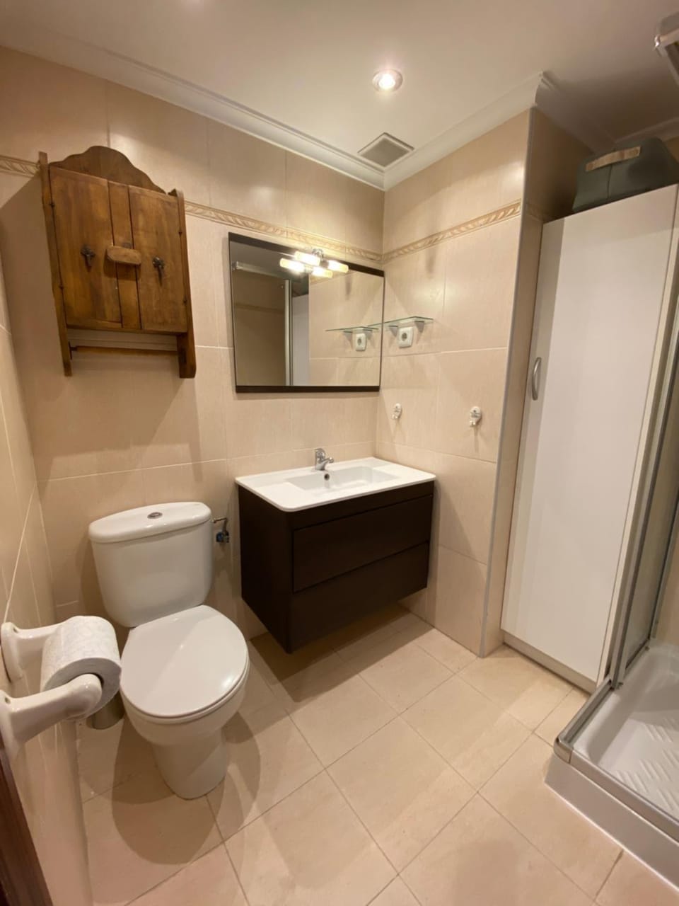 Shower, Bathroom, towels