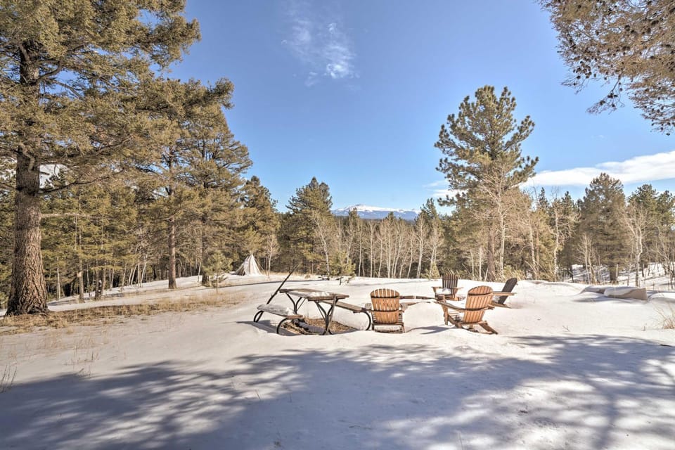 Log Cabin w/ Mountain Views ~ 30 Mi to Pikes Peak! Cabin in Colorado