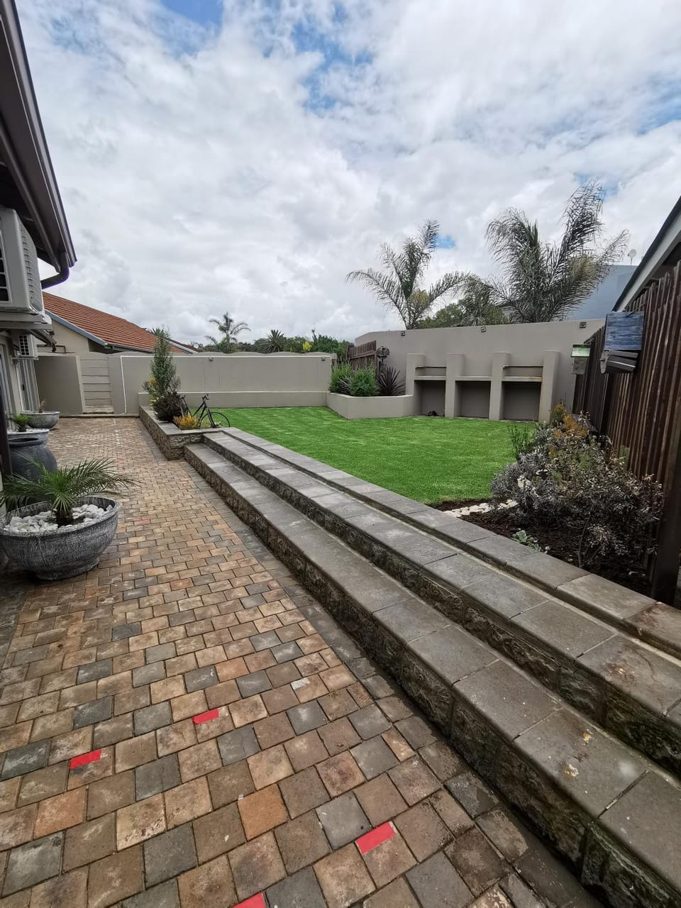 Property building, Garden