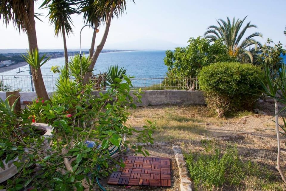 Natural landscape, Garden, Garden view, Sea view