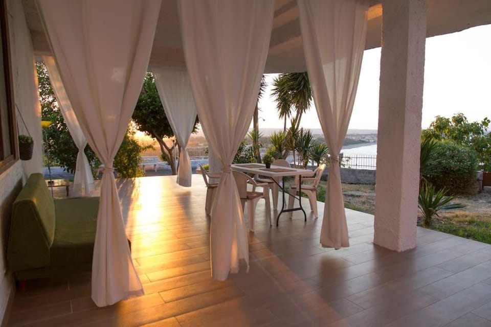 Patio, Natural landscape, View (from property/room), Dining area