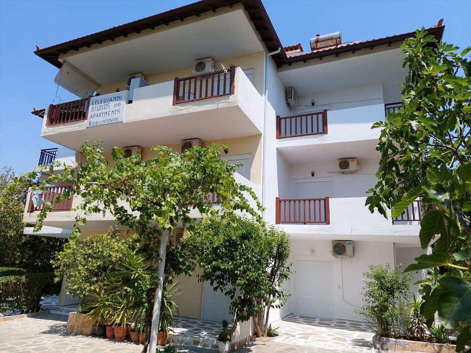 Property building, Patio, Facade/entrance, Garden