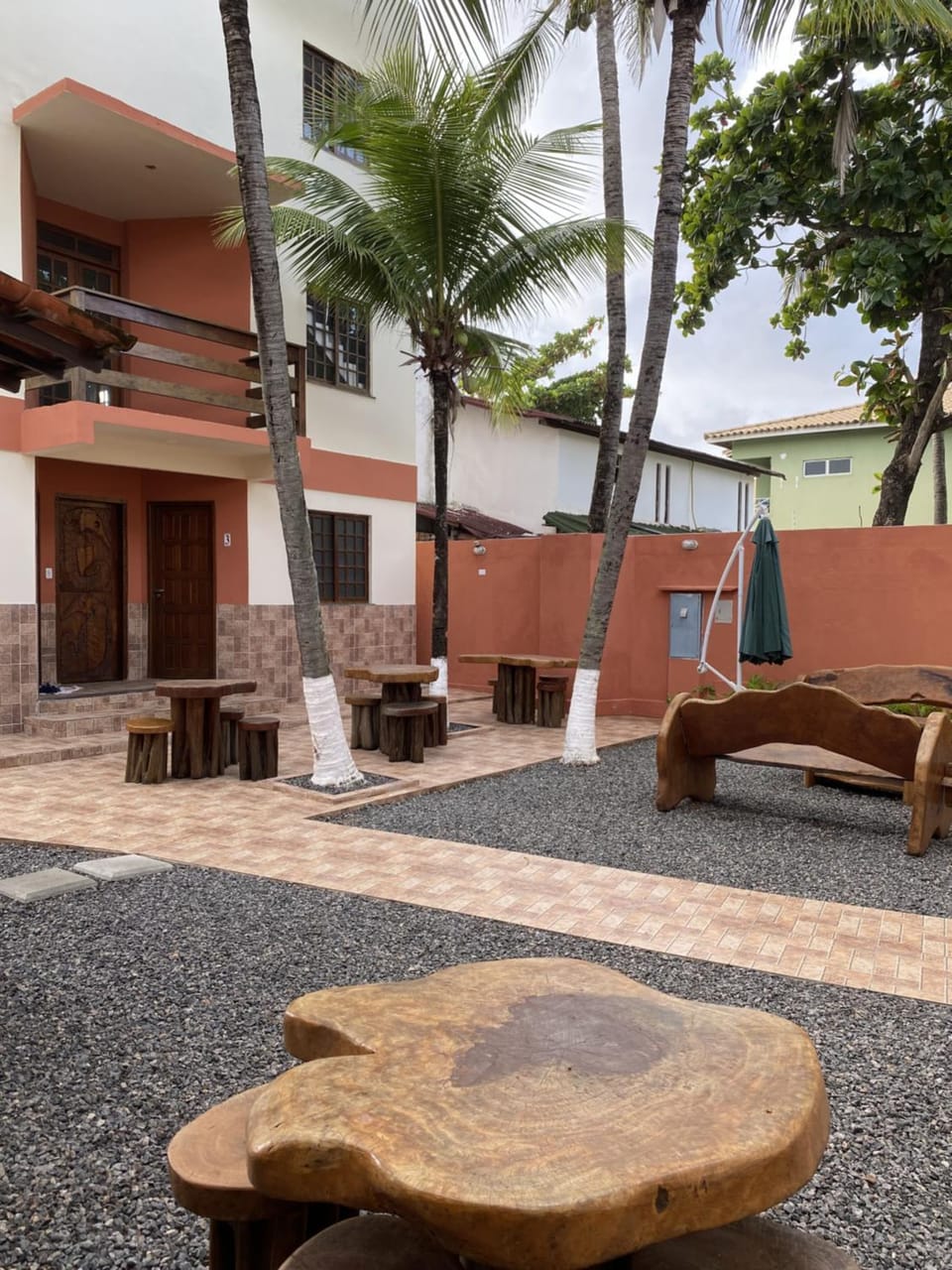 Property building, Patio