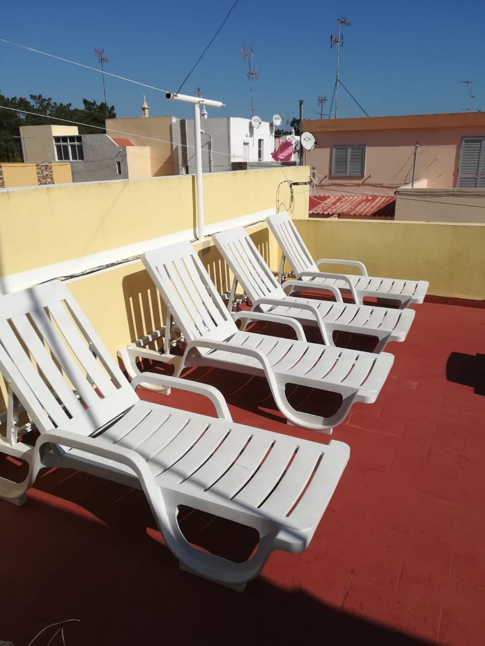 Balcony/Terrace, sunbed