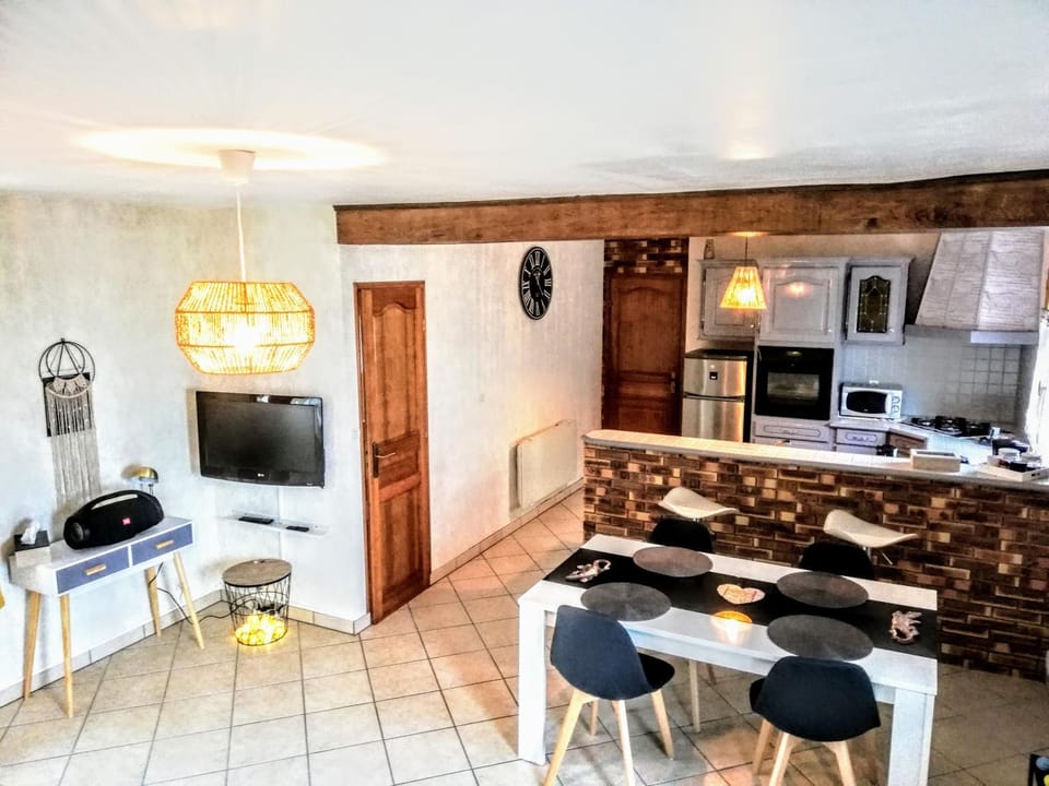 TV and multimedia, Kitchen or kitchenette, Living room, Seating area, Dining area, minibar, stove
