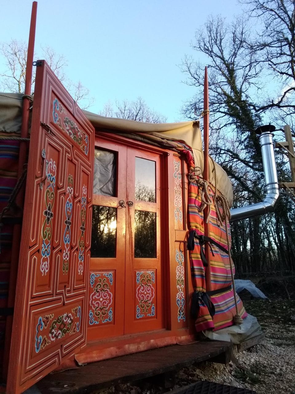 Les yourtes de Bascot Luxury tent in Occitanie