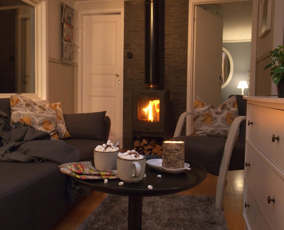 Communal lounge/ TV room, Winter, Living room, Seating area, Autumn