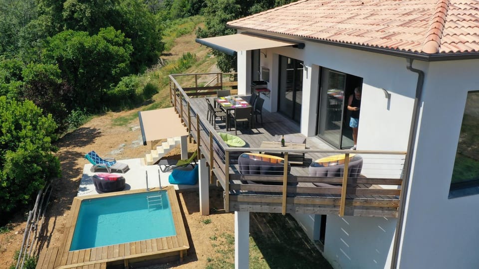Corse et Zen VILLA SUR LES BOIS 85m2 5à7 pers Villa in Corsica