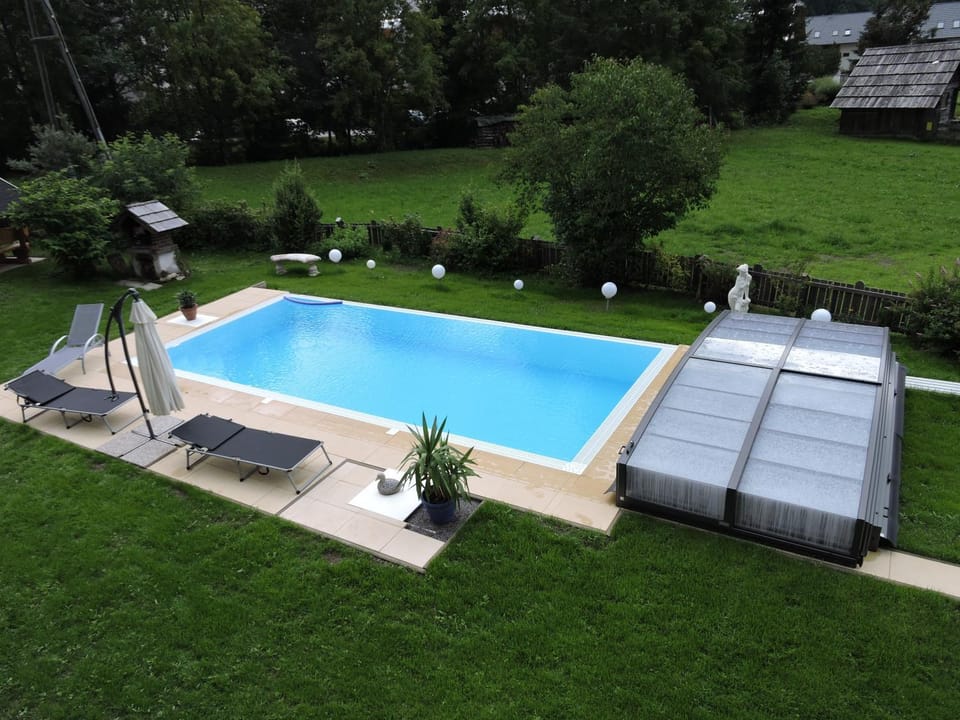 Garden, Pool view, Swimming pool