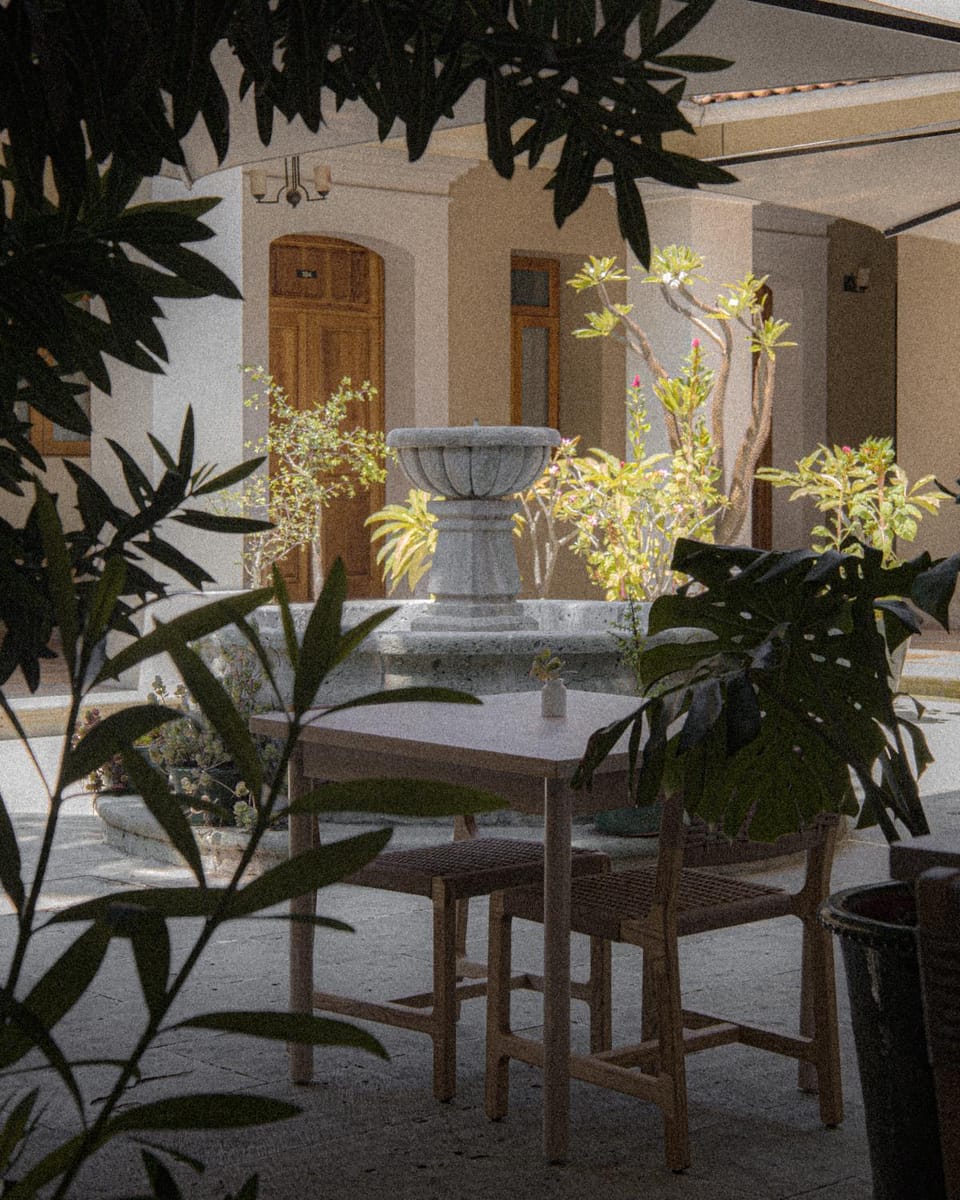 Property building, Garden