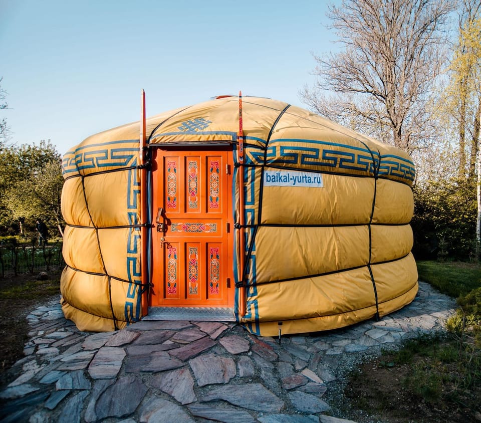 Całoroczne jurty mongolskie - "Domy Słońca" Luxury tent in Lower Silesian Voivodeship