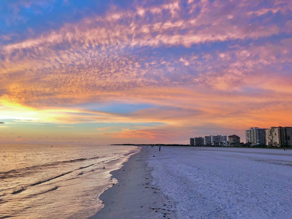 Full Reno Our Beaches Are Open to You, Popular Over-sized Balcony Apartment in Marco Island