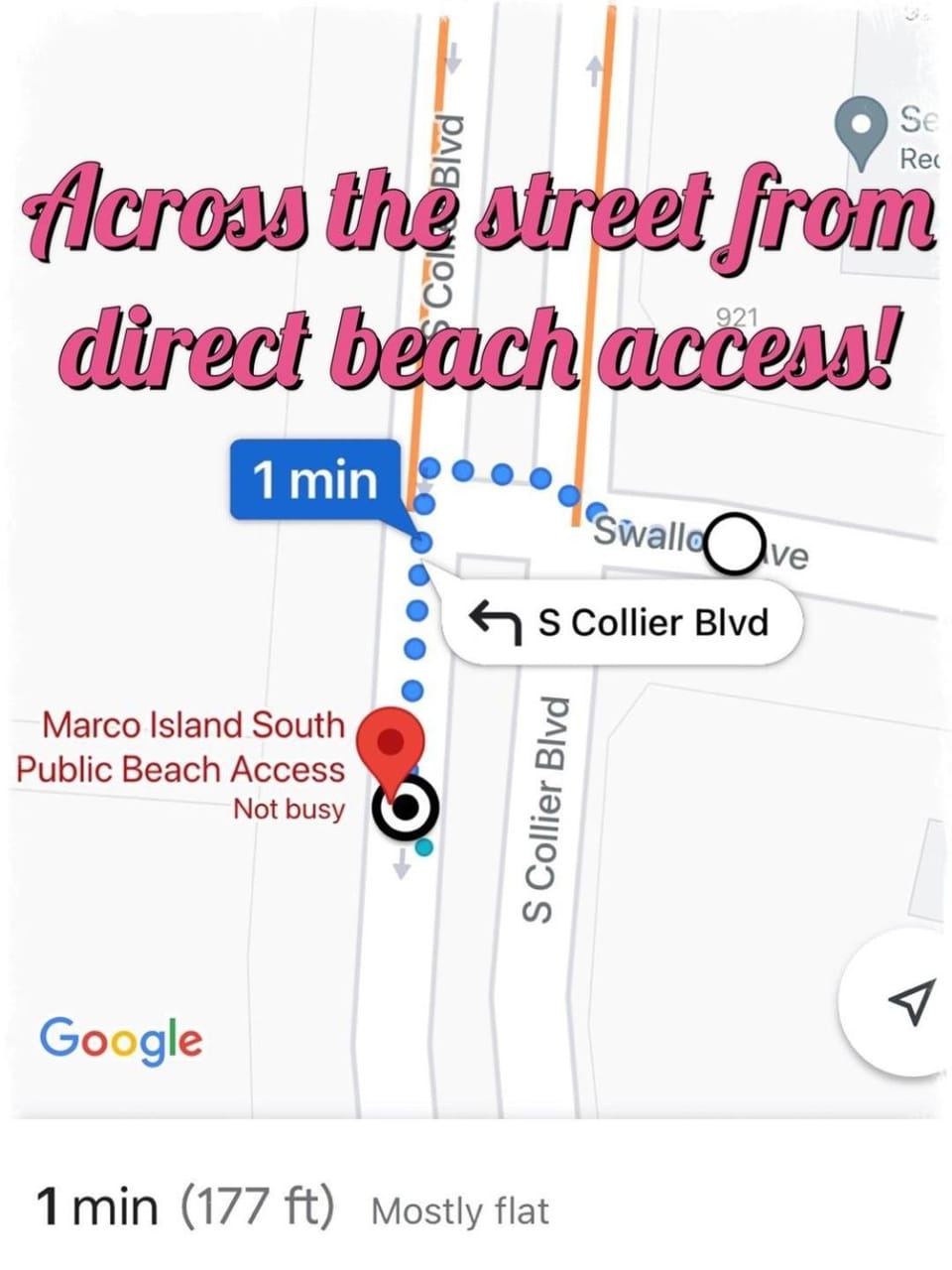 End Unit Steps from Beach Access w/ No Crazy Beach Prices Apartment in Marco Island