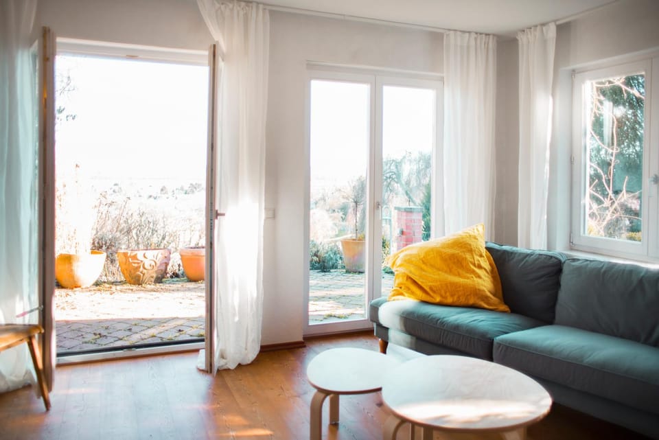 Seating area, Garden view