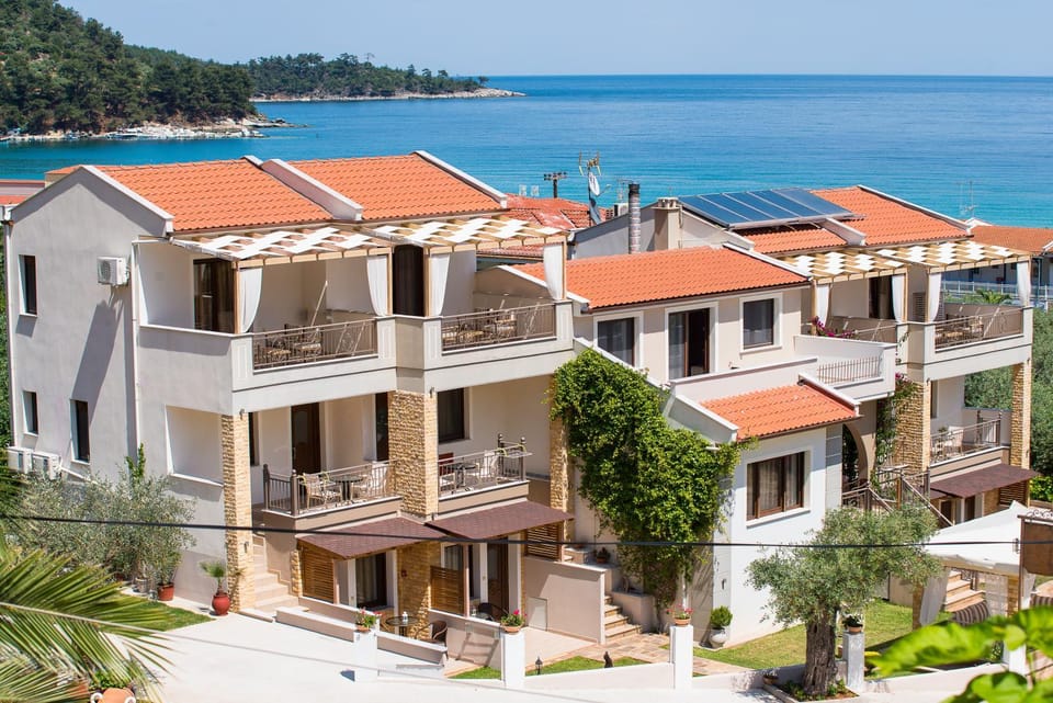 Property building, Bird's eye view, Sea view