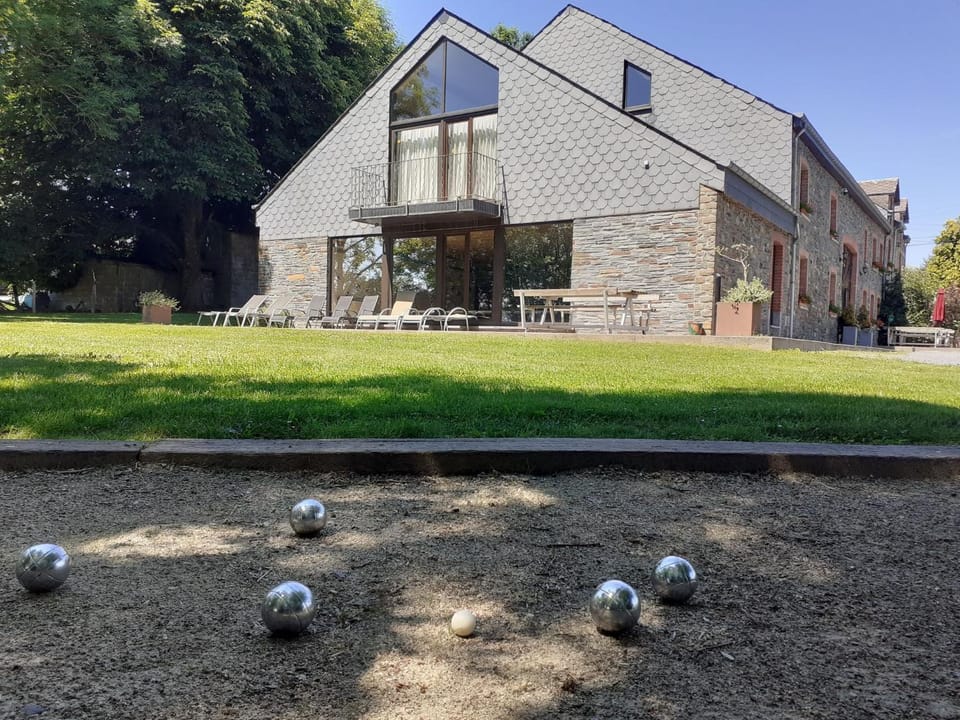 Property building, Garden view