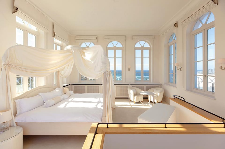 Bed, Photo of the whole room, Bedroom, Sea view