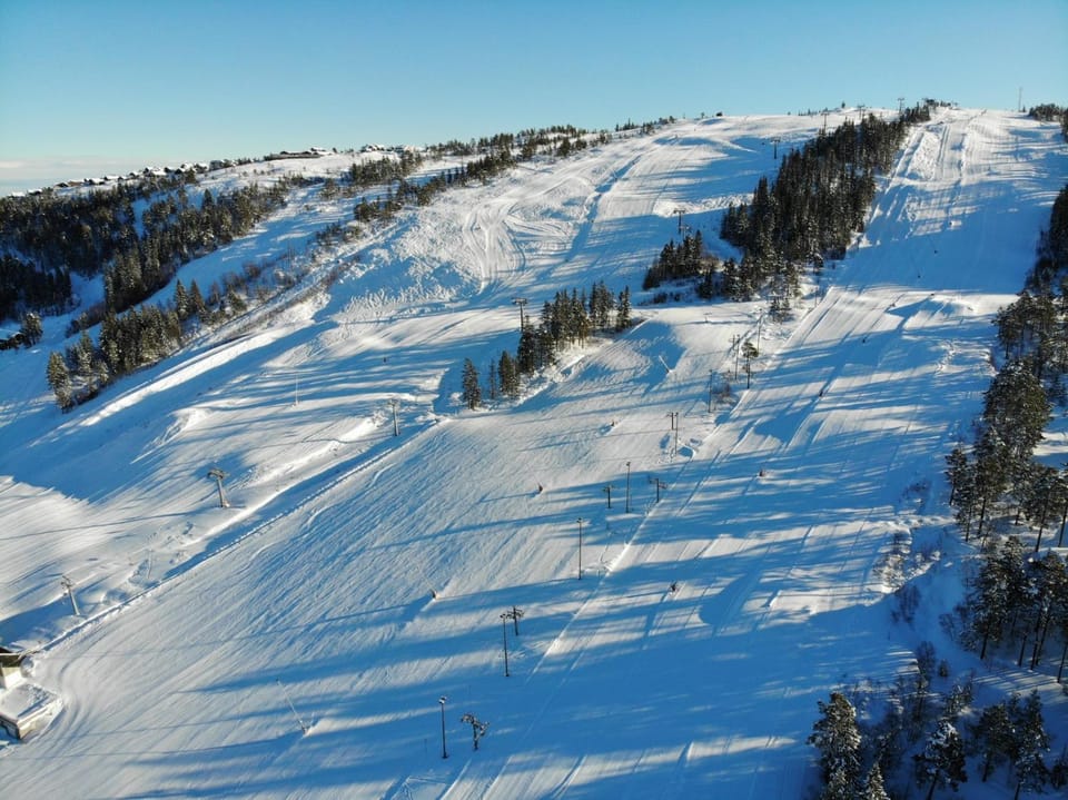 Skiing