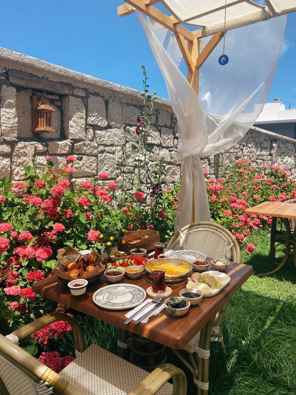 Dining area, Breakfast