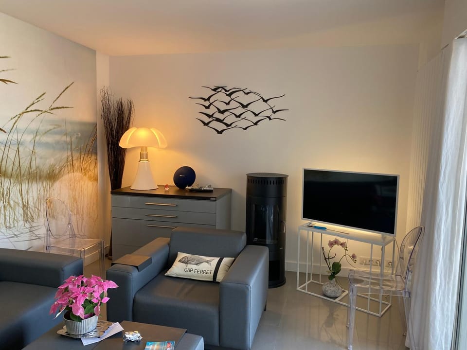 L'OCEAN vue bassin 1ère ligne Plage Pereire vue mer Apartment in Arcachon