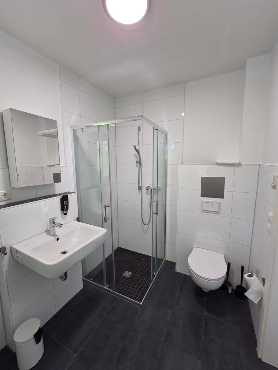 Shower, Toilet, Bathroom, towels