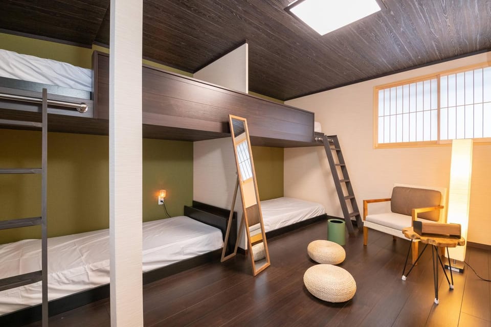 Bed, Photo of the whole room, Bedroom, bunk bed