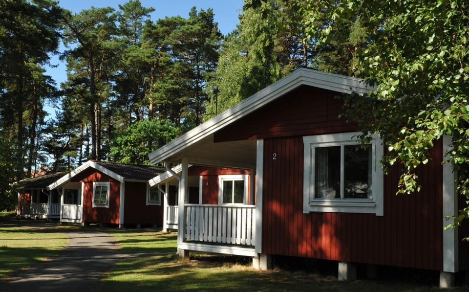 ÅhusGården Stugor Nature lodge in Skåne County