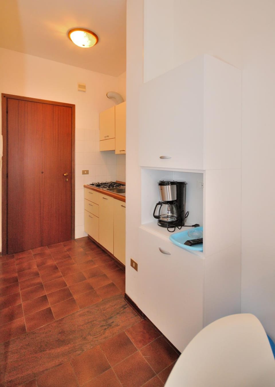 Kitchen or kitchenette, Living room
