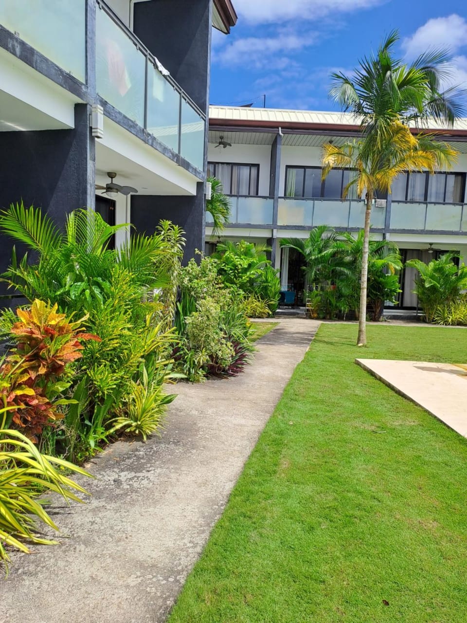 Property building, Garden