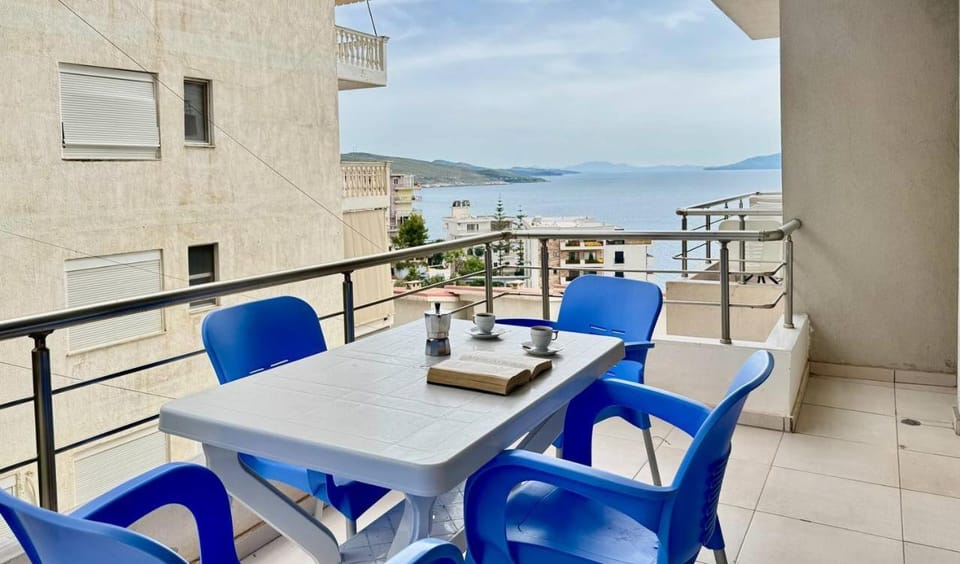 Patio, Day, View (from property/room), Balcony/Terrace, Dining area, Sea view
