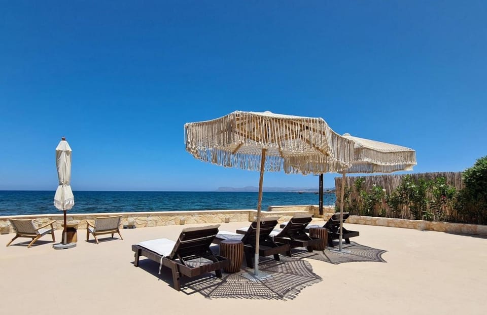 Day, Natural landscape, Beach, Sea view, sunbed