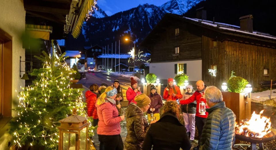 People, Winter, group of guests