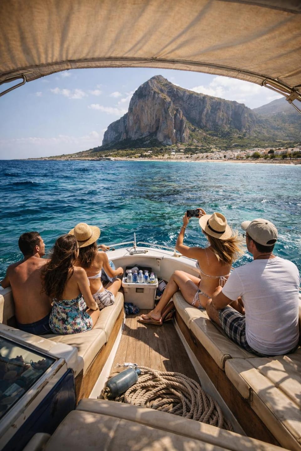 Nearby landmark, Day, People, Natural landscape, Activities, Hiking, Guests, Mountain view, Sea view, group of guests
