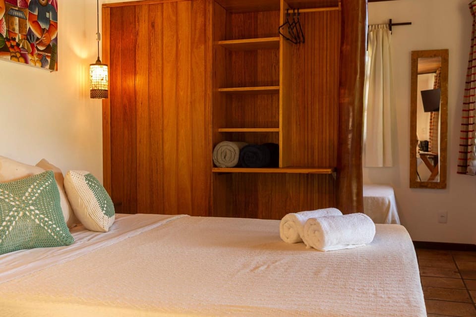 Bed, Photo of the whole room, Bedroom, towels, wardrobe
