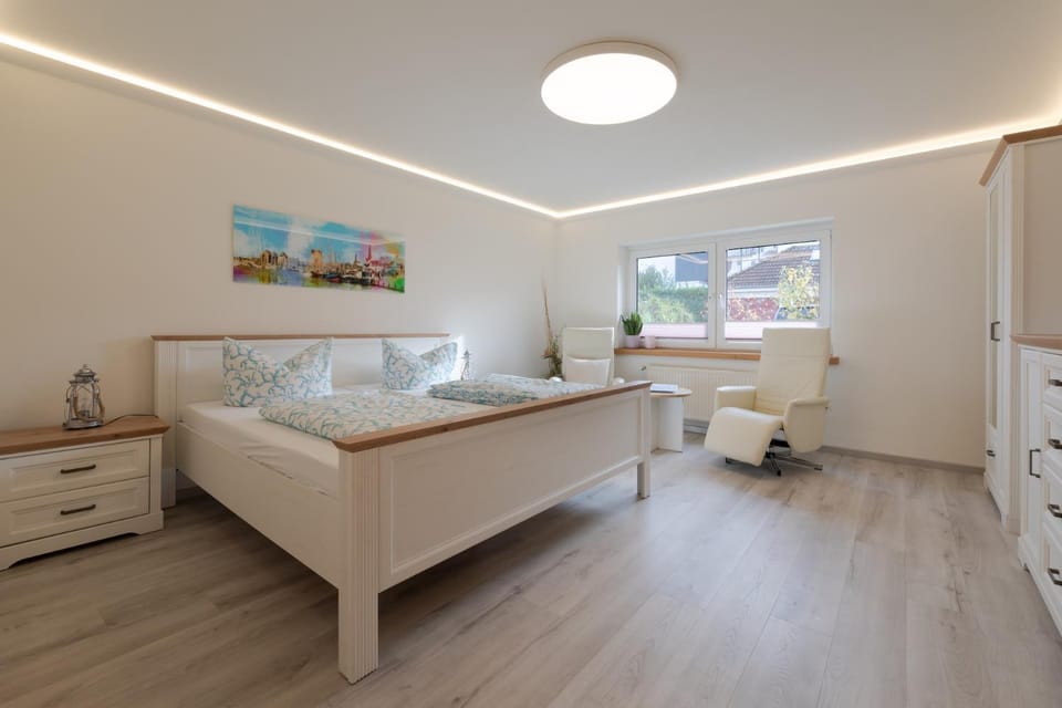 Living room, Bedroom, Garden view, wardrobe