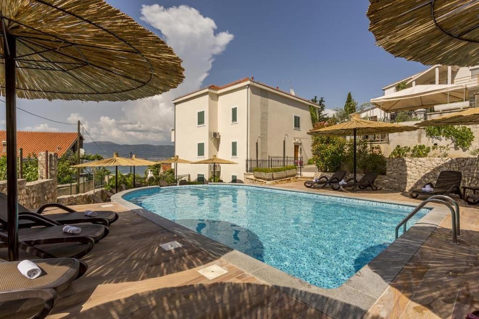 Garden, Garden view, Pool view, Sea view, Swimming pool