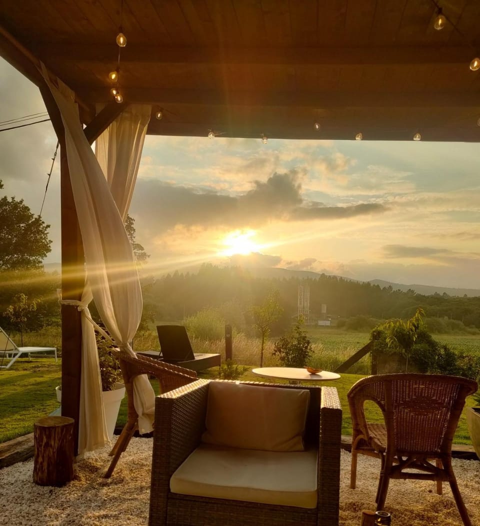 Mountain view, Sunset