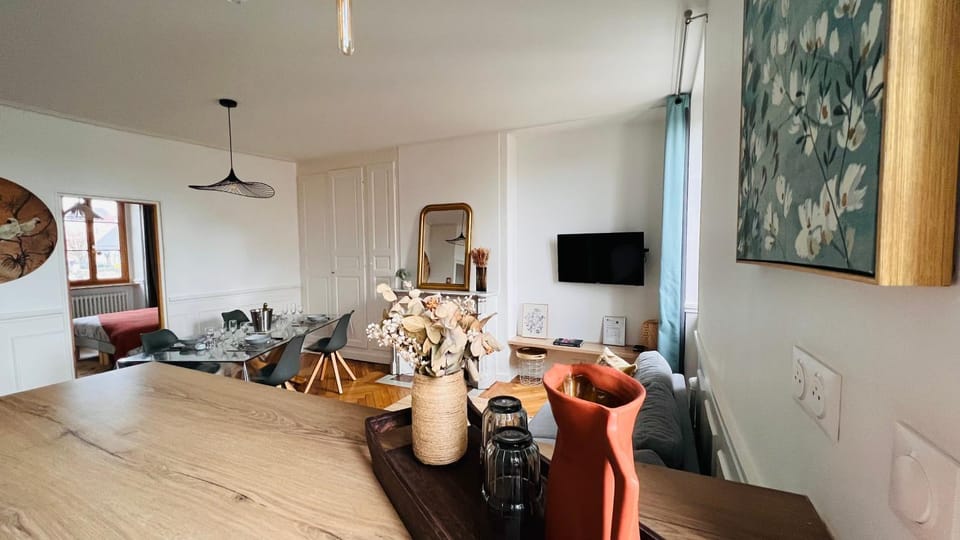 Charmant appartement plein cœur centre ville - parking privé Apartment in Bourgogne-Franche-Comté