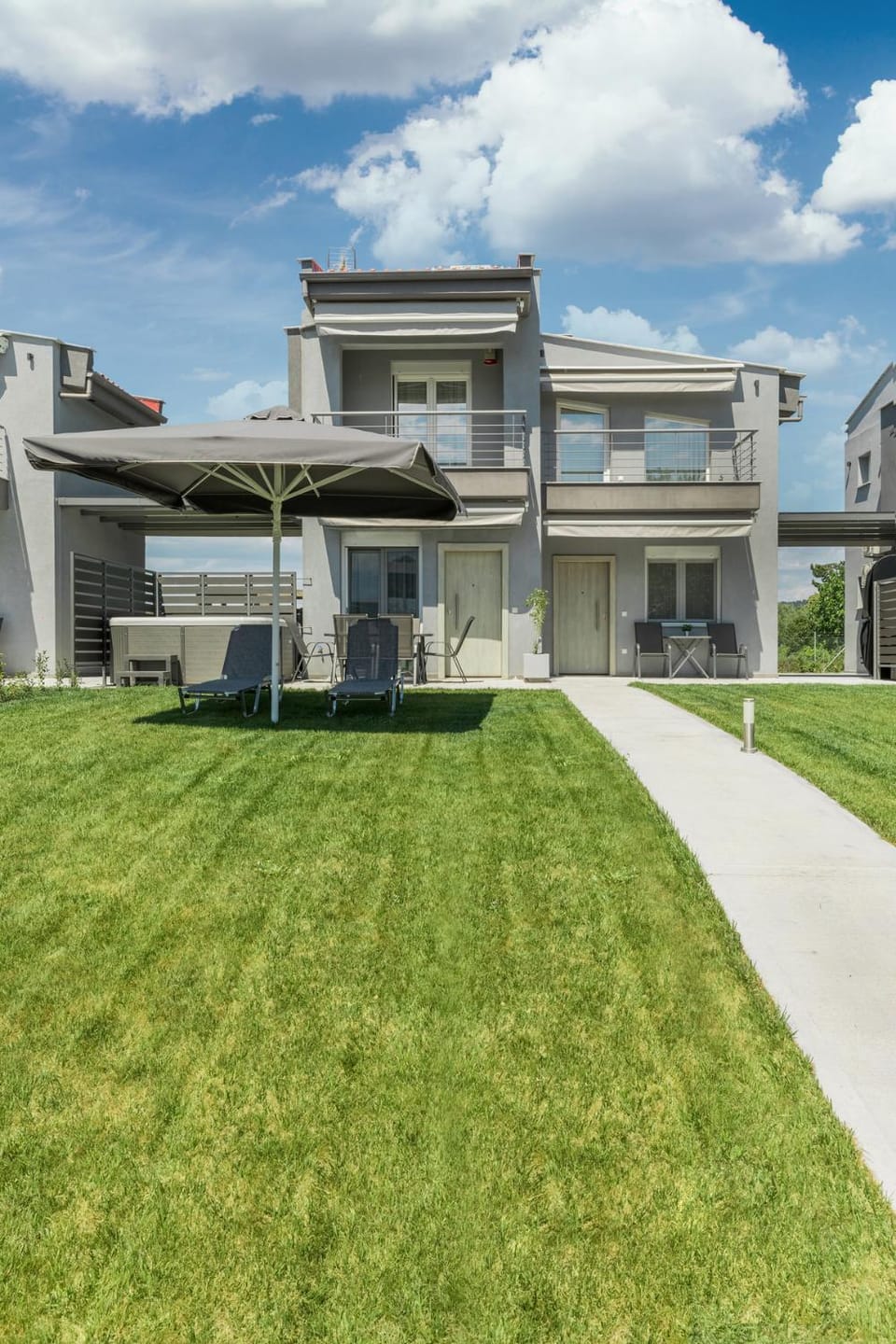 Property building, Garden