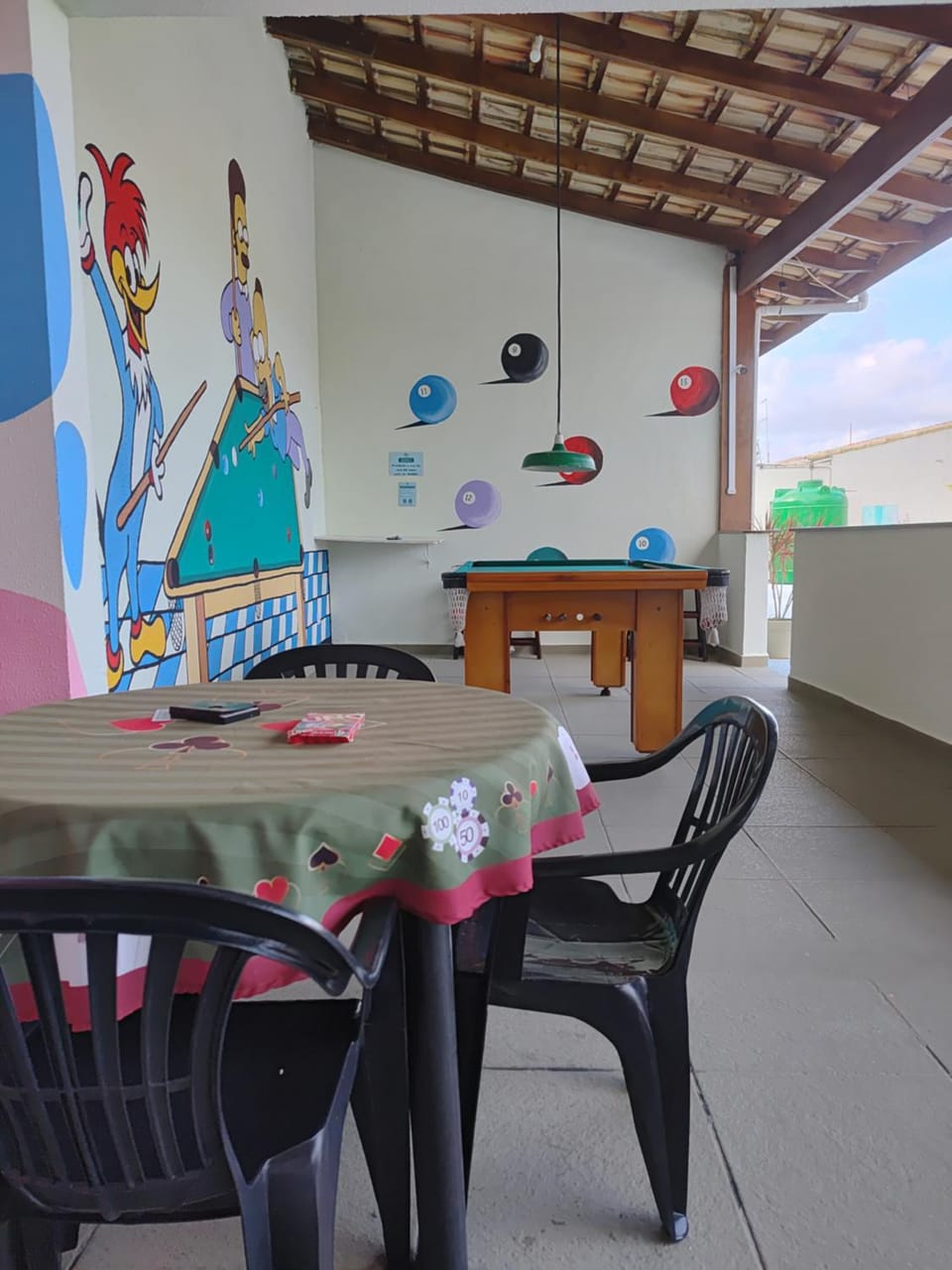 Billiard, Seating area