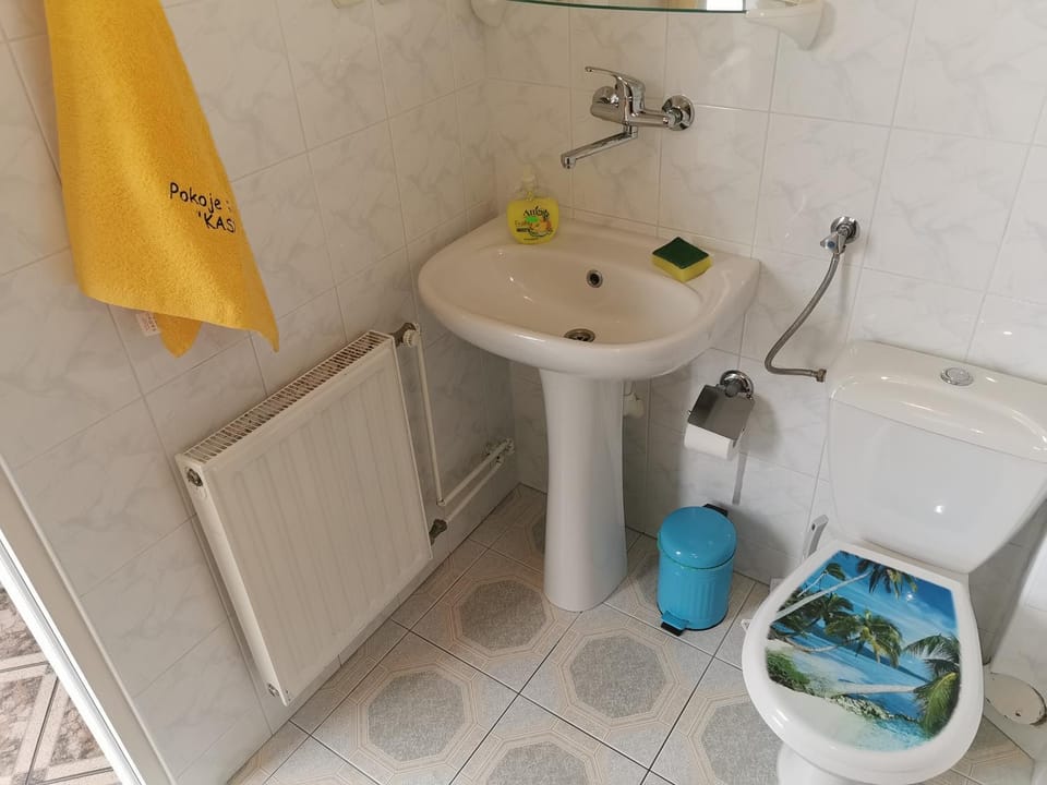Toilet, Bathroom, towels